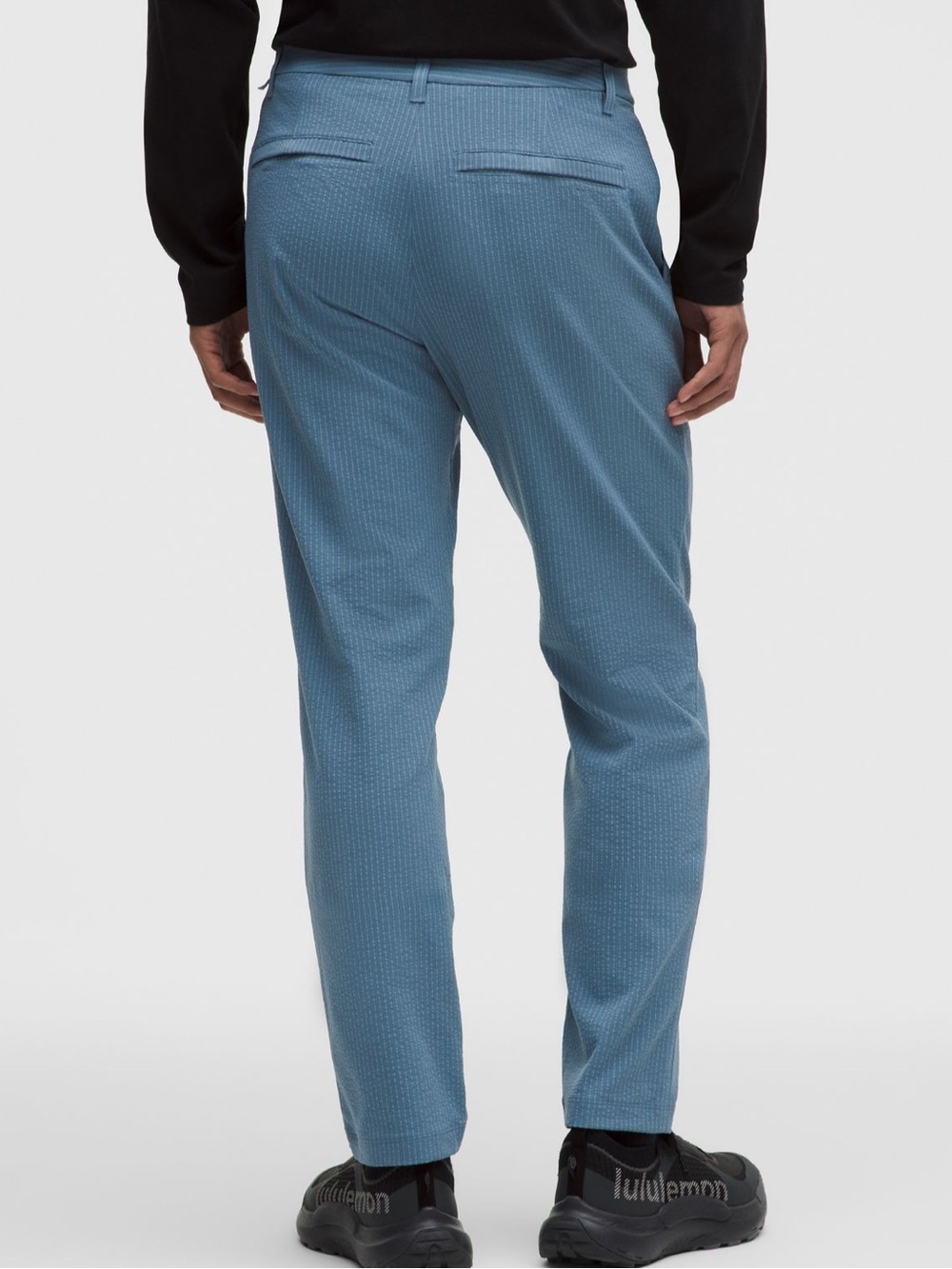 Lululemon ABC Classic-Fit Trouser 32L Textured Steel Blue 35x32 NWT